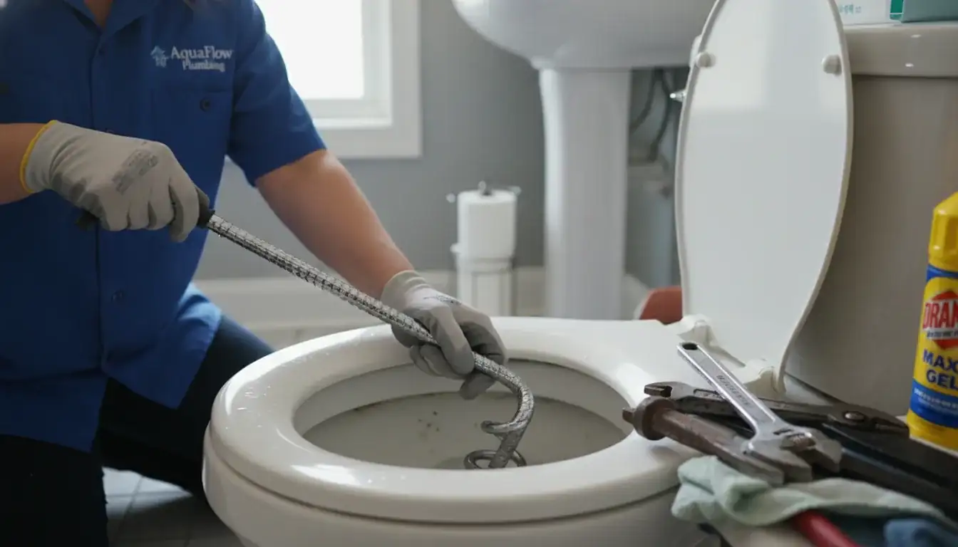 Expert Plumbing Pro - clogged-toilet-repair