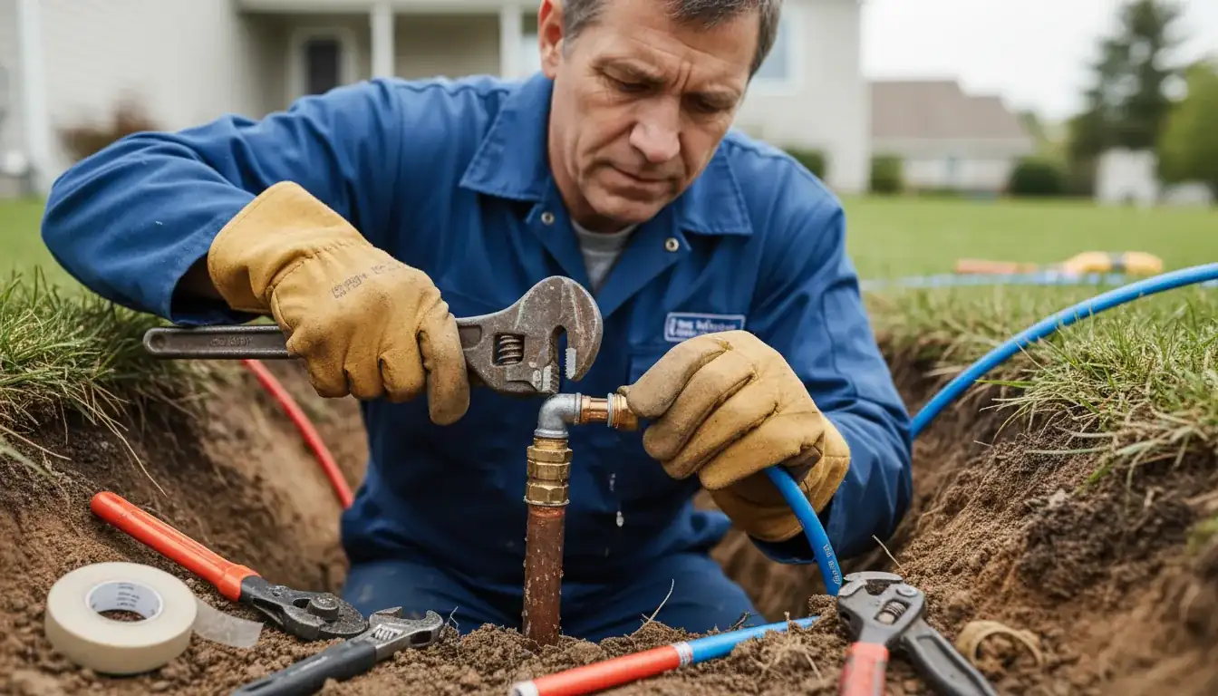 Expert Plumbing Pro - main-water-line-repair
